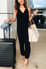 Pockets Slip Jumpsuit