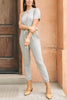 One Shoulder Drawstring Jumpsuits