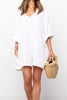 V Neck Pockets Loose Romper