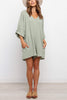 V Neck Pockets Loose Romper