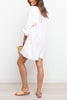 V Neck Pockets Loose Romper