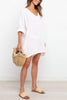 V Neck Pockets Loose Romper