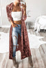 Lilipretty Solid Color Velvet Long Coat