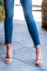 Transparency Open Toe Single Sole Slipper