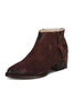 Zipper Low Heel All Season Booties