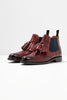 Tassels Slip On Flat Boots