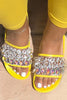 Rhinestone Flat Slipper