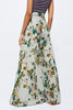 Print Belted Palazzo Pant