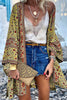 Boho Print Loose Cardigan