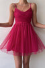 Home Before Daylight A Line Tulle Mini Dress