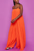 Spaghetti Straps Wide Leg Jumpsuits