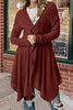 Irregular Open Cardigan