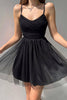 Home Before Daylight A Line Tulle Mini Dress