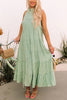 Come To Me Tiered Tank Midi Dress