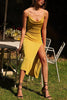 Taleah Cut Out Slip Slit Dress