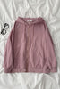 Pockets Loose Hoodie Coat