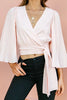 Dance All Night Kimono Sleeve Wrap Top