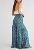 Print Belted Palazzo Pant