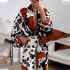 Bohemian Printing Casual Two Piece Set