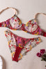 Floral Lace Lingerie Set