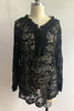 Lace Loose Long Sleeve Blouse