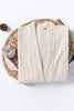 Roomy linen Kimono With Belt