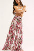 Print Belted Palazzo Pant