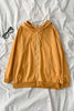 Pockets Loose Hoodie Coat