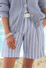 Stripe Pockets Shorts