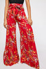 Print Belted Palazzo Pant