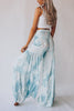 Print Belted Palazzo Pant