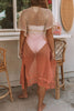 Tassels Gradient Hollow Cardigan