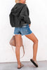 Short But Sweet Crop Hooded Jacket