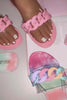 Gradient Chains Flat Slipper