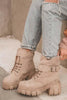Suede High Thick Soles Boots