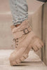 Suede High Thick Soles Boots