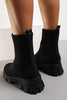 Tasmin Chunky Sock Fit Ankle Boots