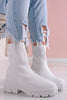 Tasmin Chunky Sock Fit Ankle Boots