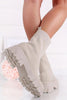 Tasmin Chunky Sock Fit Ankle Boots