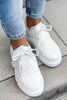 Shells Toe Lace Up Sneakers
