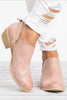 Daily V Chunky Heel Low Ankle Boots