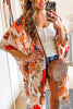 Floral Slit Kimono