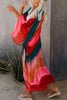 Tie Dye Stripe Kimono