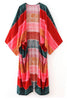 Tie Dye Stripe Kimono