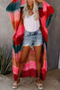 Tie Dye Stripe Kimono