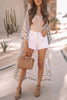 Floral Print Loose Summer Kimono