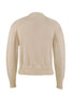 V Turndown Collar Sweater