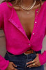 Button O Neck Cardigan