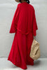 Oversized Bleted Kimono Robe