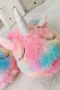 Sleeping Unicorn Fuzzy Slipper